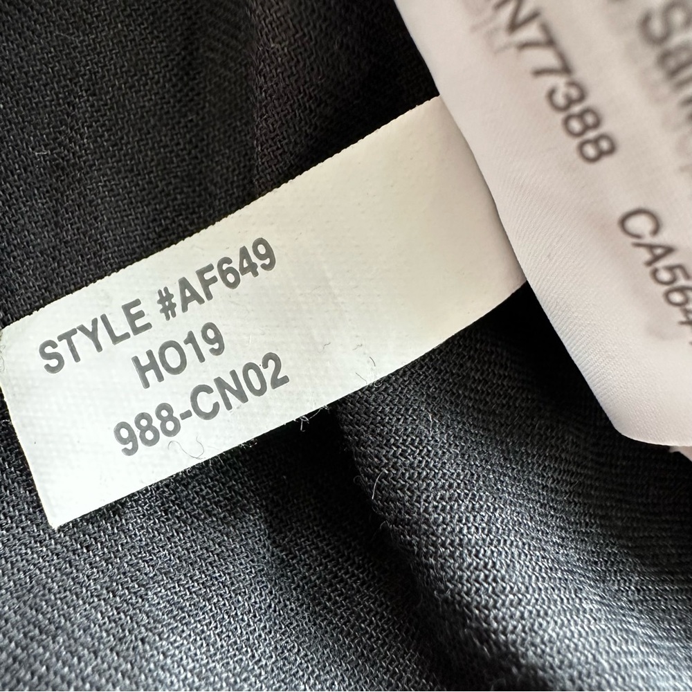 Madewell Black Smocked Bodice Ruffle Shoulder Peasant Top - Picture 12 of 12